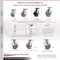 Service Caster 6 Inch Heavy Duty Glass Filled Nylon Caster Set with Roller Bearings, 4PK SCC-35S620-GFNR-4 - alternate 3